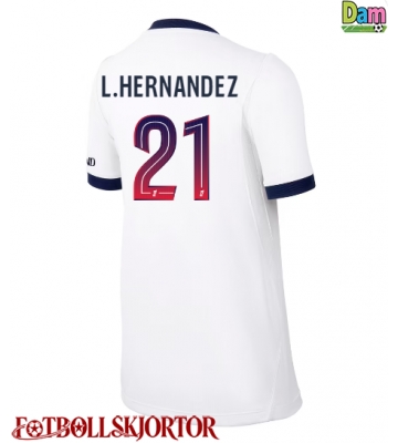Paris Saint-Germain Lucas Hernandez #21 Bortatröja Dam 2026-27 Kortärmad